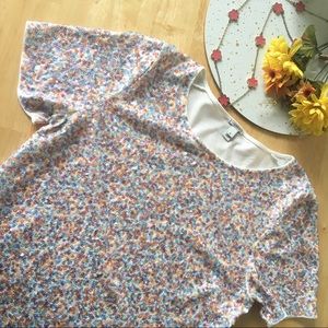 J. Crew cluster sequin top